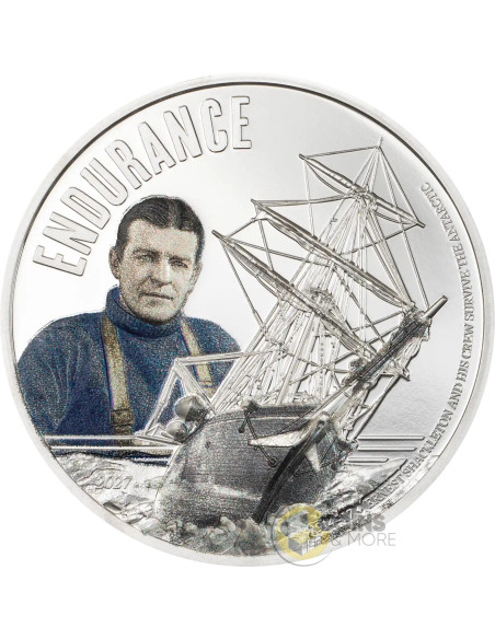 ENDURANCE Legends of the Seas 1 Oz Silver Coin 5$ Cook Islands 2027 - Coins & More - Coming Soon