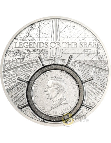 ENDURANCE Legends of the Seas 1 Oz Silver Coin 5$ Cook Islands 2027 - Coins & More - Coming Soon