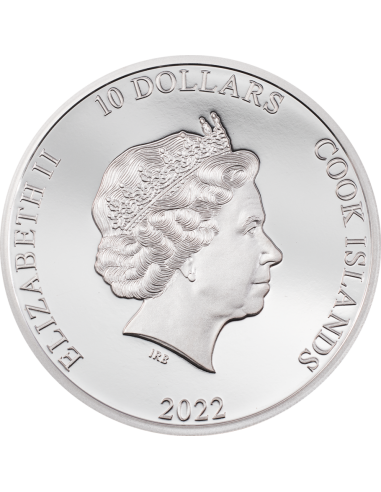 MATTERHORN 2 Oz Silver Coin 10$ Cook Islands 2022 - Coins & More - Naturaleza y Animales