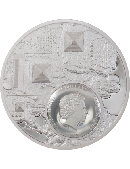 LEGACY OF THE PHARAOHS 1 Oz Silver Coin 5$ Cook Islands 2022 - Coins & More - History