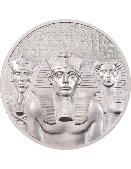 LEGACY OF THE PHARAOHS 1 Oz Silver Coin 5$ Cook Islands 2022 - Coins & More - History