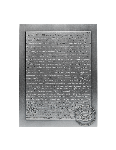 COLORIZED PORTRAIT OF DR GACHET Vincent Van Gogh 2 Oz Silver Coin 10000 Francs Chad 2021 - Coins & More - Chad