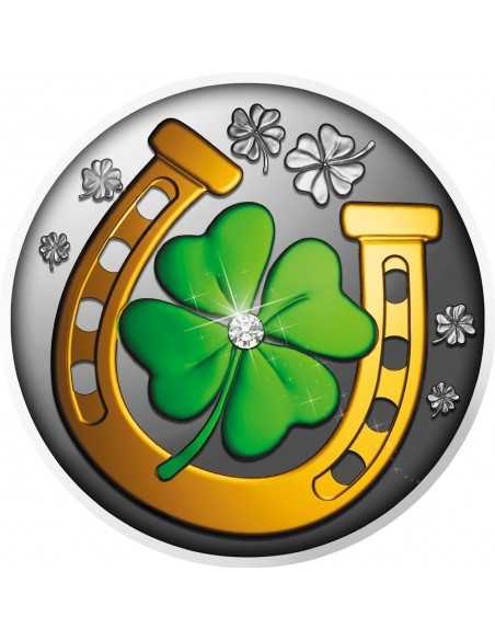 GOOD LUCK Silver Coin 500 Francs Cameroon 2022 - Coins & More - Nuevas