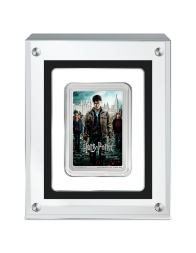 HARRY POTTER AND THE DEATHLY HOLLOWS PART 2 1 Oz Silver Coin 2$ Niue 2021 - Coins & More - Niue