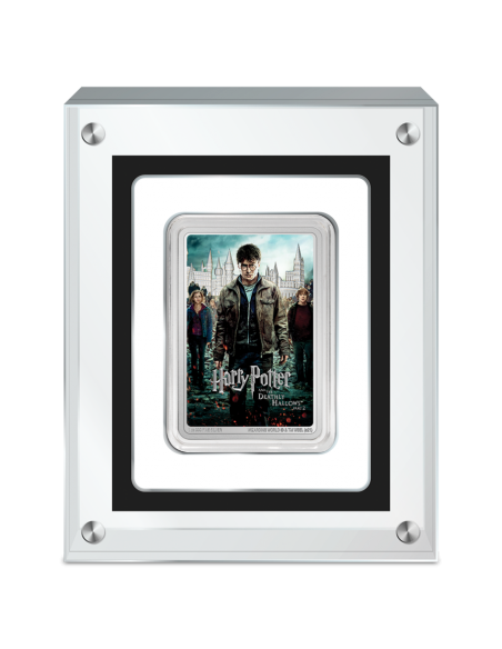 HARRY POTTER ET LES RELIQUES DE LA MORT PARTIE 2 1 Oz Silver Coin 2$ Niue 2021 - Coins & More - Niue