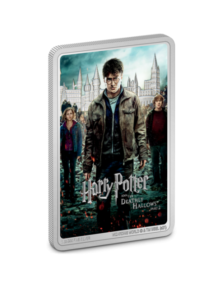 HARRY POTTER ET LES RELIQUES DE LA MORT PARTIE 2 1 Oz Silver Coin 2$ Niue 2021 - Coins & More - Niue