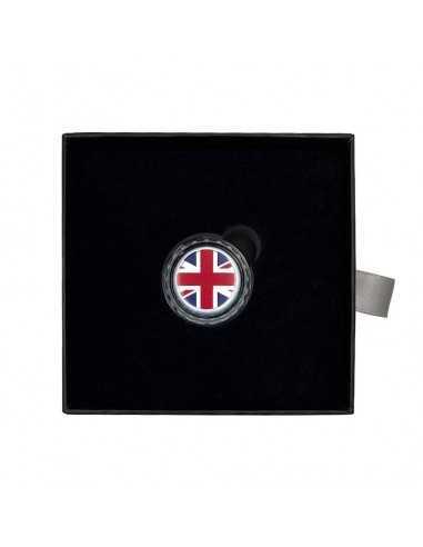 GREAT BRITAIN World Landmarks Bottle Cap Silver Proof Coin 500 Francs Chad 2021