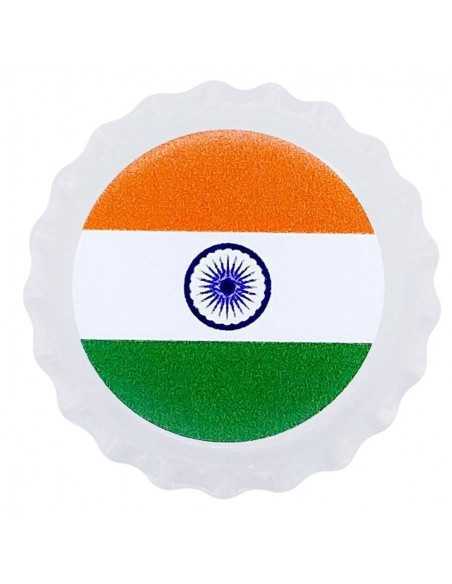 INDIA World Landmarks Bottle Cap Silver Proof Coin 500 Francs Chad 2021 - Coins & More - Tchad