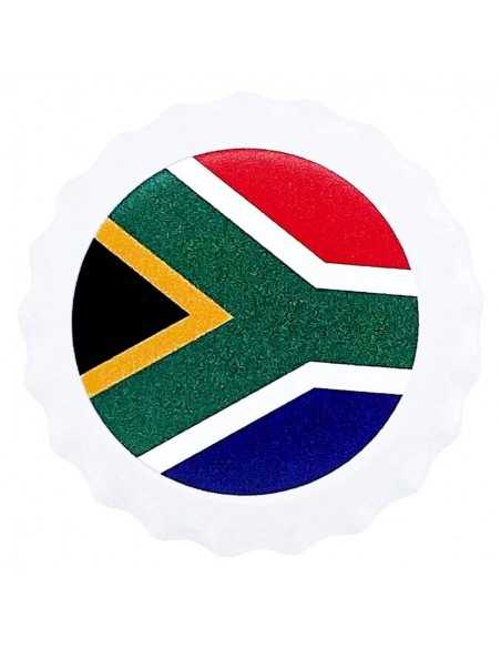 SOUTH AFRICA World Landmarks Bottle Cap Silver Proof Coin 500 Francs Chad 2021 - Coins & More - Chad