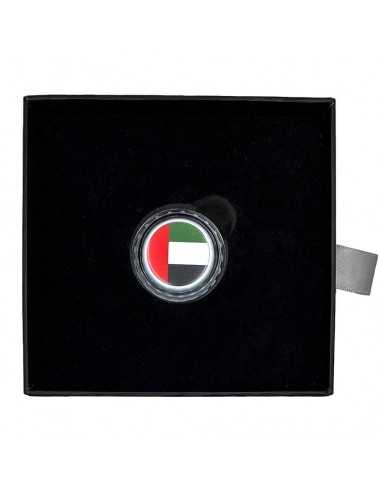 UNITED ARAB EMIRATES World Landmarks Bottle Cap Silver Proof Coin 500 Francs Chad 2021 - Coins & More - Tchad