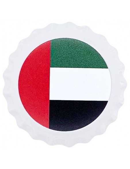 UNITED ARAB EMIRATES World Landmarks Bottle Cap Silver Proof Coin 500 Francs Chad 2021 - Coins & More - Tchad