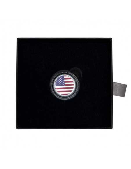 USA World Landmarks Bottle Cap Silver Proof Coin 500 Francs Chad 2021 - Coins & More - Tchad