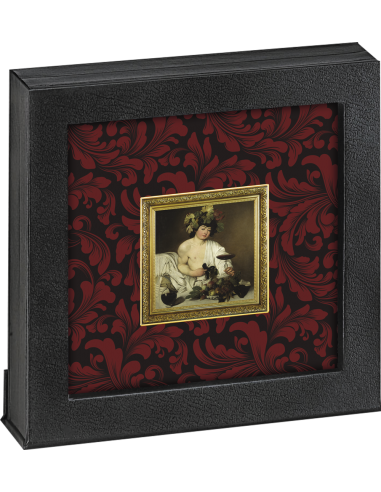 BACCHUS Caravaggio 450th Anniversary 1 Oz Silver Coin 1$ Niue 2021