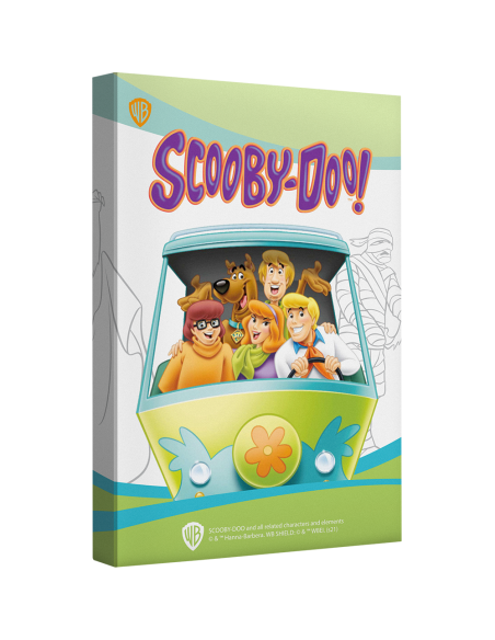 SCOOBY DOO Colored Silver Coin 1$ Barbados 2021 - Coins & More - Barbade