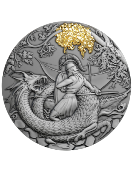 JASON AND THE ARGONAUTS Myths Of Love 2 Oz Silver Coin 5$ Niue 2022 - Coins & More - Mitologia, Leggende e Folclore