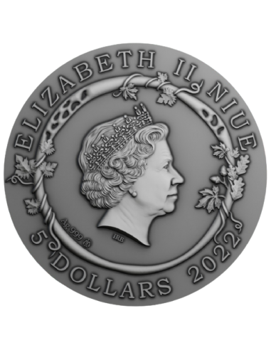 JASON AND THE ARGONAUTS Myths Of Love 2 Oz Silver Coin 5$ Niue 2022 - Coins & More - Mitologia, Leggende e Folclore