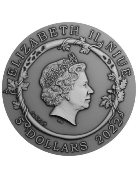 JASON AND THE ARGONAUTS Myths Of Love 2 Oz Silver Coin 5$ Niue 2022 - Coins & More - Mitologia, Leggende e Folclore