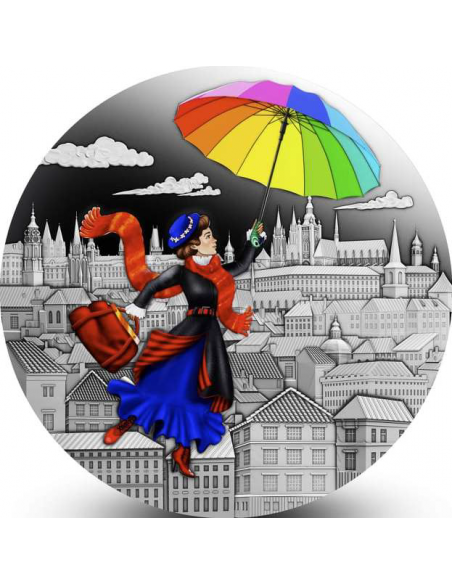 MAGICAL NANNY Fairy Tales 1 Oz Silver Coin 1$ Niue 2022