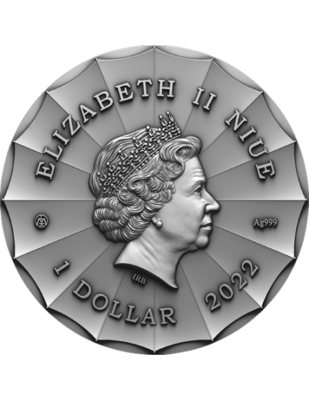 MAGICAL NANNY Fairy Tales 1 Oz Silver Coin 1$ Niue 2022
