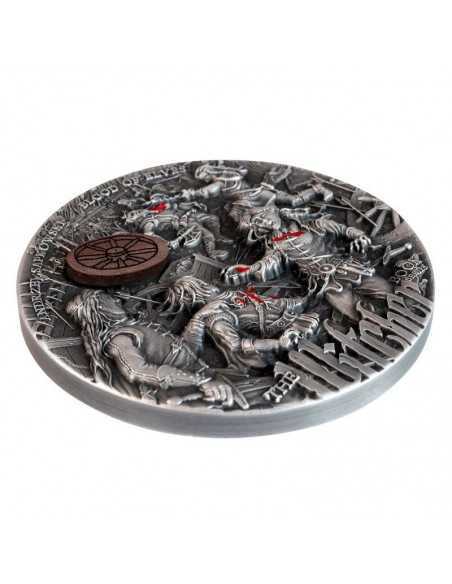 BLOOD OF ELVES The Witcher 2 Oz Silber Münze 5$ Niue 2021