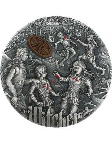 BLOOD OF ELVES The Witcher 2 Oz Silber Münze 5$ Niue 2021