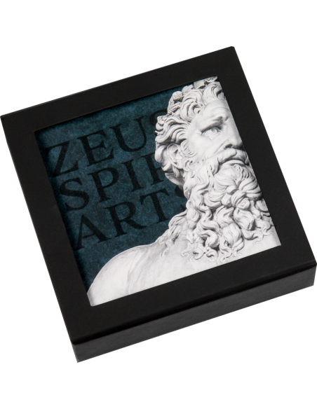 ZEUS FATHER OF THE GODS Spiritual Art 3 Oz Silver Coin 20$ Cook Islands 2022 - Coins & More - Isole Cook
