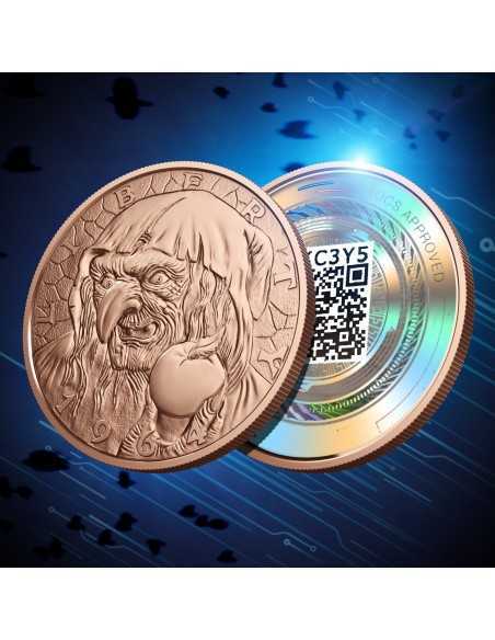 THE WITCH Roman Booteen's 2 Oz 3D coin Kennedy Half Dollar - Coins & More - Argento