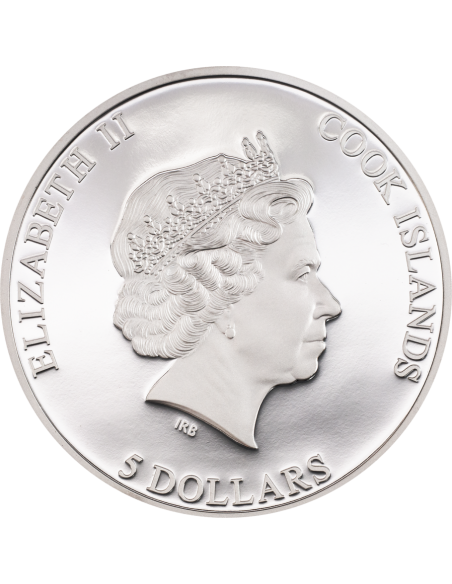 NEW YORK Big City Lights 1 Oz Silver Coin 5$ Cook Islands 2022 - Coins & More - Art and Architecture