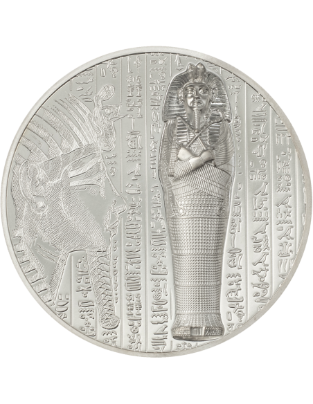 MUMMY X Ray 1 Oz Silver Coin 5$ Cook Islands 2022