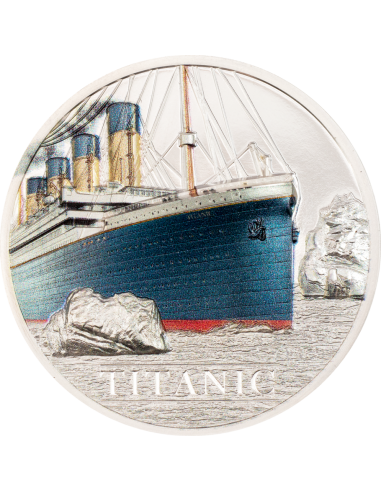TITANIC 1 Oz Silver Coin 5$ Cook Islands 2022 - Coins & More - Isole Cook
