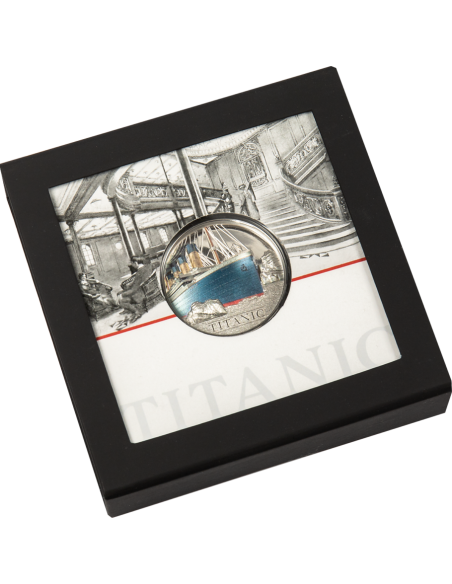 TITANIC 1 Oz Silver Coin 5$ Cook Islands 2022 - Coins & More - Isole Cook