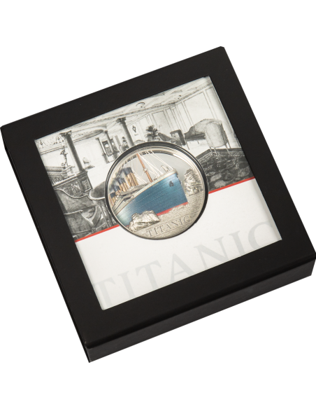 TITANIC 3 Oz Silver Coin 20$ Cook Islands 2022