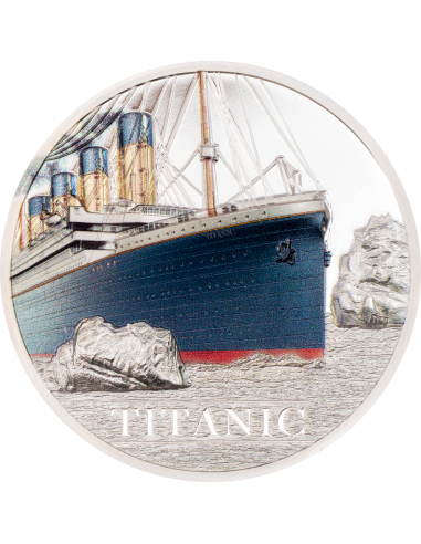 TITANIC 3 Oz Silver Coin 20$ Cook Islands 2022