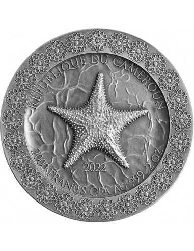 ABDUCTION OF EUROPA Celestial Beauty 2 Oz Silver Coin 2000 Francs Cameroon 2022 - Coins & More - Mitología, Leyendas y Folclore