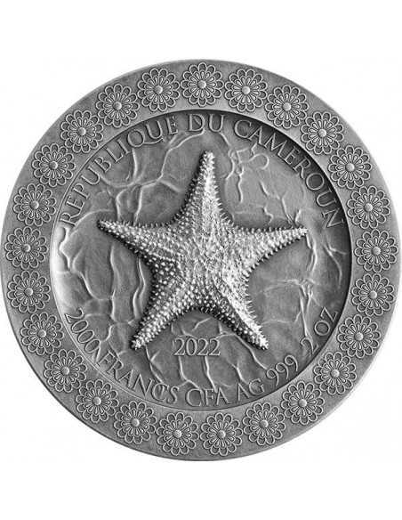 ABDUCTION OF EUROPA Celestial Beauty 2 Oz Silver Coin 2000 Francs Cameroon 2022 - Coins & More - Mitología, Leyendas y Folclore