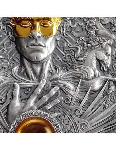 HELIOS Divine Faces Of The Sun 3 Oz Silver Coin 5$ Niue 2022 - Coins & More - Niue