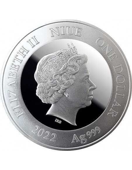 MY FIRST DIAMOND My First Treasure Silver Coin 1$ Niue 2022 - Coins & More - Niue
