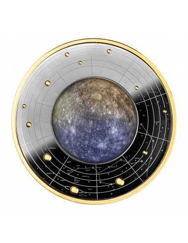MERCURY Silver Coin 500 Francs Cameroon 2021 - Coins & More - Science and Astronomy