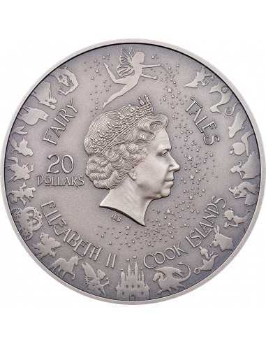 HANSEL & GRETEL Fairy Tales Fables 3 Oz Silver Coin 20$ Cook Islands 2022 - Coins & More - Isole Cook