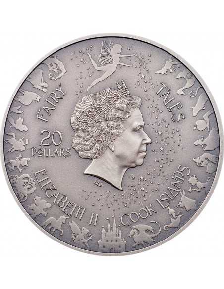 HANSEL & GRETEL Fairy Tales Fables 3 Oz Silver Coin 20$ Cook Islands 2022 - Coins & More - Isole Cook