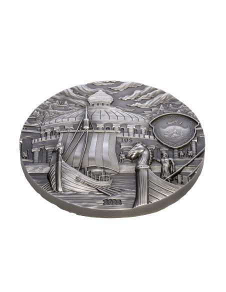 PHOENICIA & CARTHAGE Lost Civilizations 2 Oz Silver Coin 10$ Palau 2022 - Coins & More - Palau