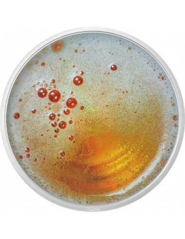 PILSNER BEER Food & Drinks 1 Oz Silver Coin 1000 Francs Cameroon 2022 - Coins & More - Cameroun
