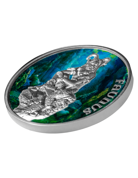 FAUNUS The God Of Fertility Silver Coin 2$ Dollars Niue 2022 - Coins & More - Mythologie, Légendes et Folklore