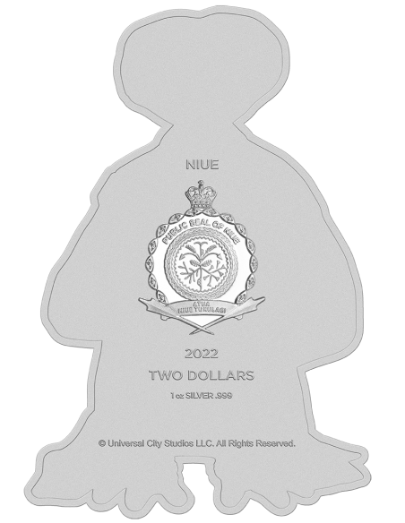 E.T. 40th Anniversary 1 Oz Silver Shaped Coin 2$ Niue 2022 - Coins & More - Niue