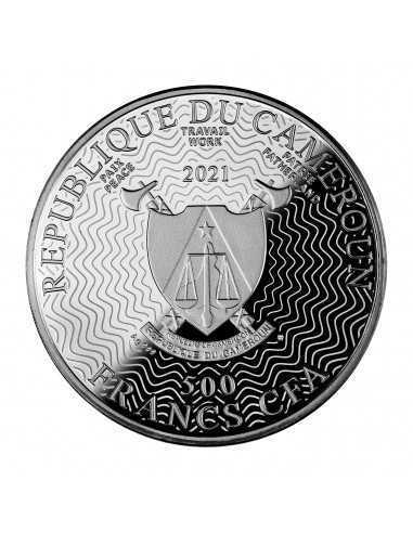 VENUS Silver Coin 500 Francs Cameroon 2021