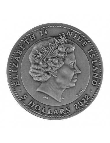 DROWNER 2 Oz Silver Coin 5$ Niue 2022 - Coins & More - Niue