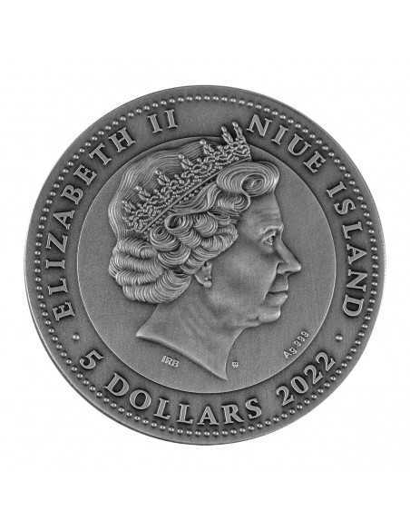 DROWNER 2 Oz Silver Coin 5$ Niue 2022 - Coins & More - Niue