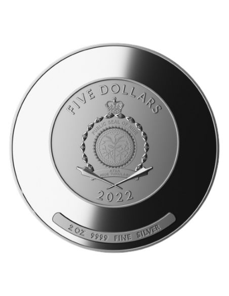 EMOTIONS Algorithm 2 Oz Silver Coin 5$ Niue 2022 - Coins & More - Niue