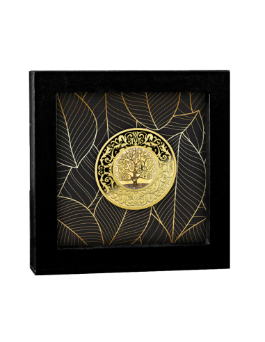 TREE OF HAPINESS (Gold) Silver Coin 500 Francs Cameroon 2021