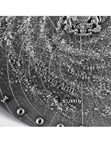 MILKY WAY 2 Oz Silver Coin 10000 Francs Chad 2022 - Coins & More - Tchad